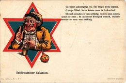 ** T2/T3 Seiffensteiner Salamon / Jewish Vendor. Humorous Judaica Art Postcard. Athenaeum Litho - Non Classés