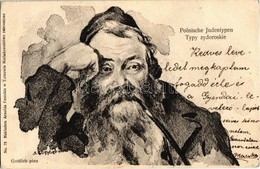 T2 1901 Polnische Judentypen / Typy Zydoroskie / Polish Jewish Man. Judaica Art Postcard. No. 73. Arnolda Fenichla S: Go - Unclassified