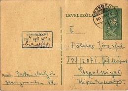 T2/T3 1944 Fehér Mátyás Levele Földes Józsefnek Zsidó 101/207. I. KMSZ (kisegítő Munkaszolgálatos) A Csepeli Munkatáborb - Unclassified