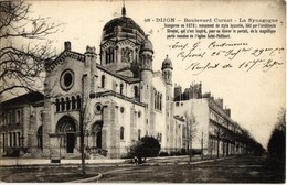 T2/T3 1917 Dijon, Boulevard Carnot, La Synagogue. Judaica - Unclassified