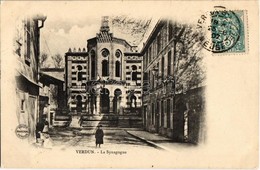 T2 1907 Verdun, La Synagogue. TCV Card - Non Classés