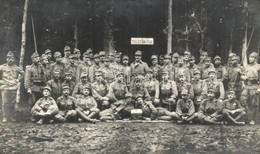 T2 1916 Cs. és Kir. 32. Gyalogezred Csoportképe / K.u.K. I.R. 32. Telefon-Zug / WWI Austro-Hungarian Military Unit, Grou - Non Classés