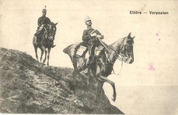 T2/T3 Előőrs / Vorposten / WWI Austro-Hungarian K.u.K. Military Outpost, Cavalrymen + HADTÁP-POSTAHIVATAL 170. (Rb) - Non Classés