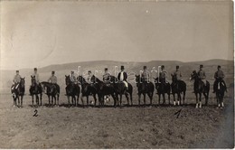 T2 1911 Vadászatra Készülő Osztrák-magyar Tisztek Szászsebes Közelében / Austro-Hungarian K.u.K. Military Officers Going - Unclassified