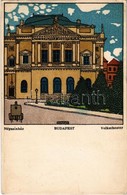 * T2/T3 Népszínház (Budapest) / Volkstheater. Wiener Werkstätte No. 468. S: Kuhn (EK) - Unclassified