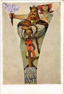 ** T2 Samostatnost (Jirí Z Podebrad) / Independence. Czech Art Nouveau Postcard S: A.M. Mucha - Non Classificati