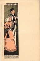 ** T1/T2 III. 4. Erste Liebe. Künstler-Postkarten D. Münchner Illustr. Wochenschrift 'Jugend' G. Hirth's Kunstverlag, Mü - Non Classés