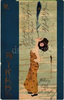 T2/T3 1901 Mikado III. Emile Storch Vienne Litho S: Raphael Kirchner (fl) - Zonder Classificatie