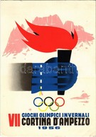 * T2/T3 1956 Cortina, VII Giochi Olimpici Invernali / 1956 VII Winter Olympic Games In Cortina D'Ampezzo S: Bonilauri (E - Zonder Classificatie