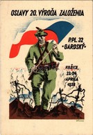 * T2 1938 Kassa, Kosice; Oslavy 20. Vyrocia Zalozenia. P.P.L. 32. 'Gradsky' / 20th Anniversary Of The Foundation Of P.P. - Non Classificati