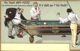 ** T2 Iris Pastel Ampn Patent. La Meilleure Craie Verte Pour Billard. Il N' Usait Pas L'Iris Pastel!  / Iris Pastel, The - Non Classés