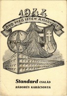 ** T2/T3 1944 Óvd Meg Isten A Magyart. Standard Család Háborús Karácsonya. Standard Rádió Második Világháborús Katonai K - Non Classificati