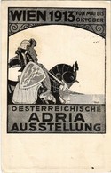 T2/T3 Österreichische Adria Ausstellung Wien 1913 Von Mai Bis Oktober /  Austrian Adriatic Exhibition In Vienna Advertis - Non Classés