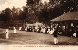 ** * 10 Db Régi Képeslap Teniszpályákkal és Teniszezőkkel / 10 Pre-1945 Postcards With Tennis Courts And Tennis Players - Non Classés