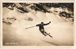 T2 1927 Quersprung / Cross Ski Jump, Winter Sport - Unclassified