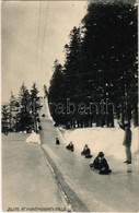 ** T1 Slide At Montmorency Falls / Toboggan Run, Sledding, Winter Sport In Montreal - Non Classés