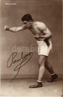 ** T2 Paulino Uzcudun, Basque Heavyweight Boxer. DIX Paris - Non Classificati