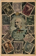 T2/T3 Franz Joseph With K.u.k. Stamps. Art Nouveau, Floral  (EK) - Non Classés