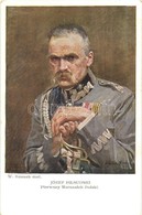 T2 Józef Pilsudski, Pierwszy Marszalek Polski / First Polish Marshal S: W. Kossak - Zonder Classificatie