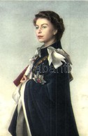 ** T2 Queen Elizabeth II. Her Majesty The Queen. Pietro Annigoni - Non Classés