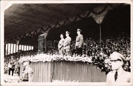* T2/T3 Nürnberg, Reichsparteitag, Adolf Hitler And Rudolf Hess. Photo Harren (EK) - Non Classés