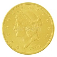 Amerikai Egyesült Államok 1904. 20$ Au 'Liberty' (33,44g/0.900) T:1- Kis K. / 
USA 1904. 20 Dollars Au 'Liberty' (33,44g - Non Classificati