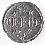 1162-1172. Denár Ag 'III. István' (0,2g) T:1- / 
Hungary 1162-1172. Denar Ag 'Stephen III' (0,2g) C:AU
Huszár: 171., Ung - Unclassified