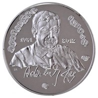 Kiss György (1943-2016) 2012. 'Adamovszky István Emlékérem' Ezüstözött Cu-Ni Dísztokban (42,5mm) T:PP Fo. / Hungary (194 - Non Classificati