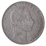 Ausztria 1861A 1Fl Ag 'Ferenc József' T:1- 
Austria 1861A 1 Florin Ag 'Franz Joseph' C:AU 
Krause KM#2219 - Unclassified