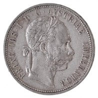 Ausztria 1883. 1Fl Ag 'Ferenc József' T:1- / Austria 1883. 1 Florin Ag 'Franz Joseph' C:AU 
Krause KM#2222 - Zonder Classificatie