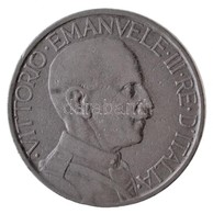 Olaszország 1926R 2L Ni T:2- / 
Italy 1926R 2 Lire Ni C:VF 
Krause KM#63 - Zonder Classificatie