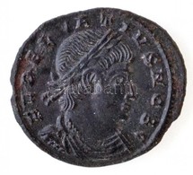 Római Birodalom / Siscia / Delmatius 337. AE Follis (1,29g) T:1- / 
Roman Empire / Siscia / Delmatius 337. AE Follis 'FL - Ohne Zuordnung