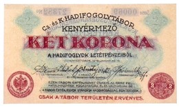 Kenyérmező / Hadifogolytábor 1916. Január 15. 2K Arab Sorozat- és Sorszámmal T:I
Hungary / Kenyérmező (Campul Painii) /  - Unclassified