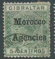 Gibraltar Moroco 1898 - Oficinas En  Marruecos / Tanger : (...-1958