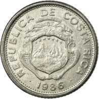 Monnaie, Costa Rica, 25 Centimos, 1986, TTB, Aluminium, KM:188.3 - Costa Rica