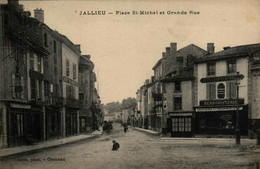 38 - JALLIEU - Place St-Michel Et Grande Rue - Jallieu