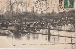 Delcampe - Nièvre :   GUERIGNY  :le   Lavoir  De  Châtre - Guerigny