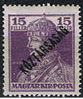 HUNGARY 27 // YVERT 212 // 1918   NEUF - Ungebraucht