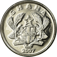 Monnaie, Ghana, 5 Pesewas, 2007, SUP, Nickel Clad Steel, KM:38 - Ghana