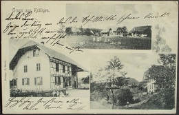 Gruss Aus KRÄLIGEN (Bezirk Fraubrunnen, Kräiligen) Gel. 1905 V. Kräiligen N. Basel - Fraubrunnen