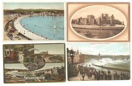 4 FOUR  POSTCARDS OF VENTNOR THE ISLE OF MAN - Isla De Man