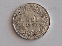 Suisse Switzerland 1/2 Franc Argent Silver 1936 Rappen - Switzerland