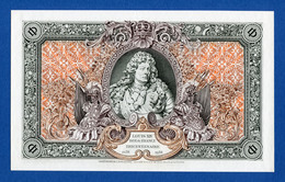 France - E. Desfossés - King Louis XIV 300 Years 1938 Very Rare Specimen Test Note Unc- - Fictifs & Spécimens