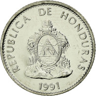 Monnaie, Honduras, 20 Centavos, 1991, SPL, Nickel Plated Steel, KM:83a.1 - Honduras