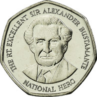 Monnaie, Jamaica, Elizabeth II, Sir Alexander Bustamante, Dollar, 1996, British - Jamaica