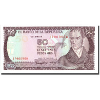 Billet, Colombie, 50 Pesos Oro, 1986, 1986-01-01, KM:425b, NEUF - Colombia