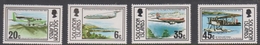 Solomon Islands SG 330-333 1976 50th Anniversary First Flight, Mint Hinged - Iles Salomon (...-1978)