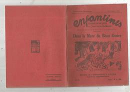 Publication Mensuelle , 1933, N° 53,ENFANTINES , Dans La Mare Du Beau Rosier, Illustrations ,4 Scans  ,frais Fr :3.15 E - 6-12 Jahre