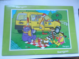 MAC DONALD RENAULT KANGOO PUZZLE DIMENSIONS 24 PAR 16 CM  ANNEE 1997 - McDonald's