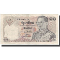 Billet, Thaïlande, 10 Baht, KM:87, TTB - Thaïlande